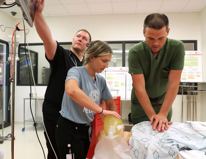 The Class of 2024 getting ready for their third year at OSU-COM.