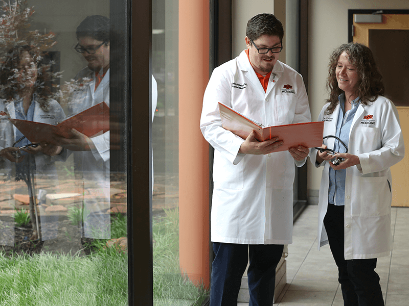 Doctors collaborate at the OSU Medicine Care Center
