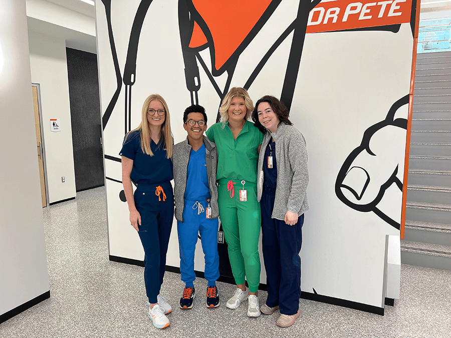 Photo of the Class of 2026 COM Tulsa Student Government Officers.