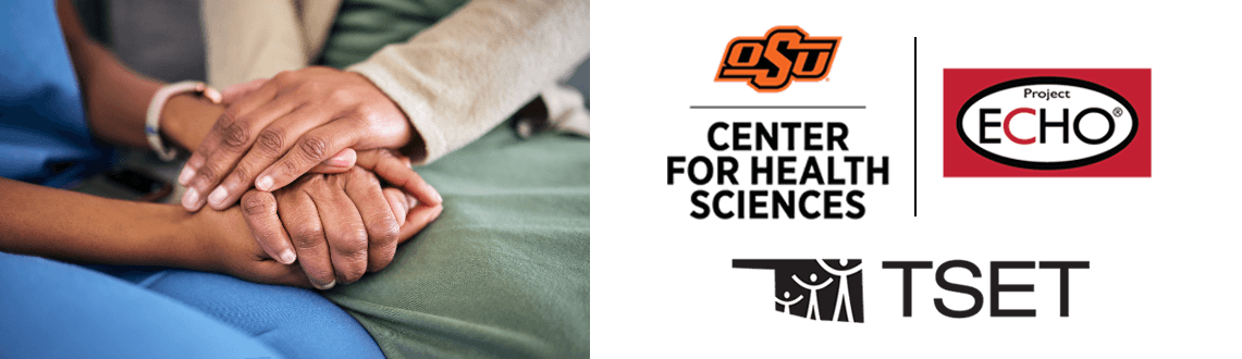 OSU Center for Health Sciences and Project ECHO Offical Logo with TSET Offical Logo