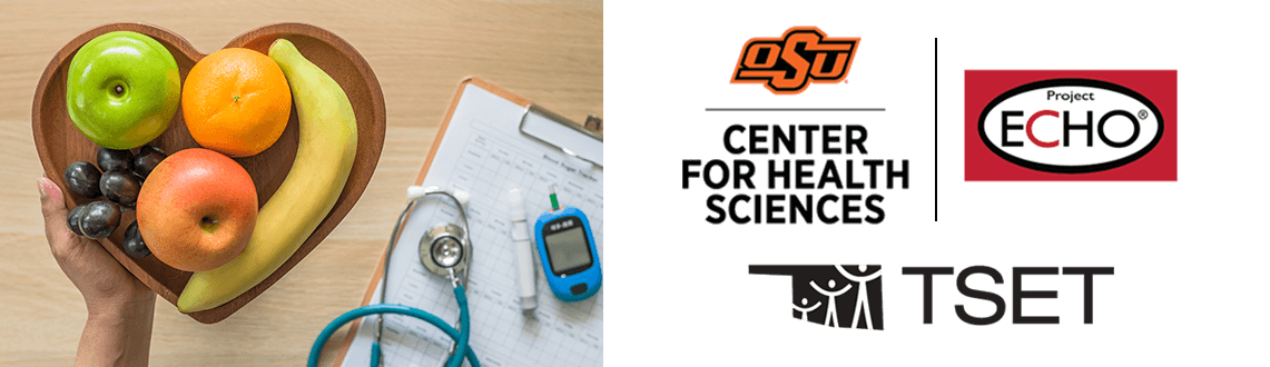 OSU Center for Health Sciences and Project ECHO Offical Logo with TSET Offical Logo