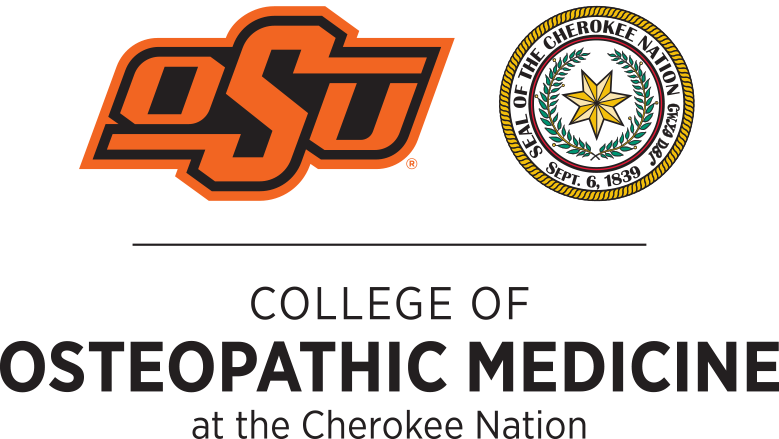 OSU COM and Cherokee Nation Logo