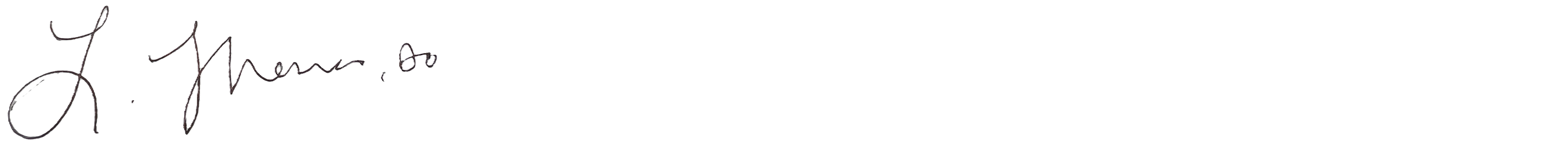 Dr. Lauren Thomas' Signature.