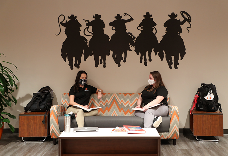 students in the wellness department